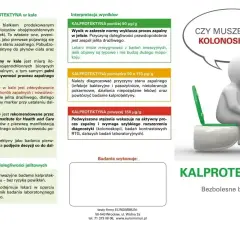 Badanie kalprotektyny w kale: bezbolesny wskaźnik stanu zapalnego jelit. Wyniki pomagają zdecydować o dalszej diagnostyce, np. kolonoskopii.