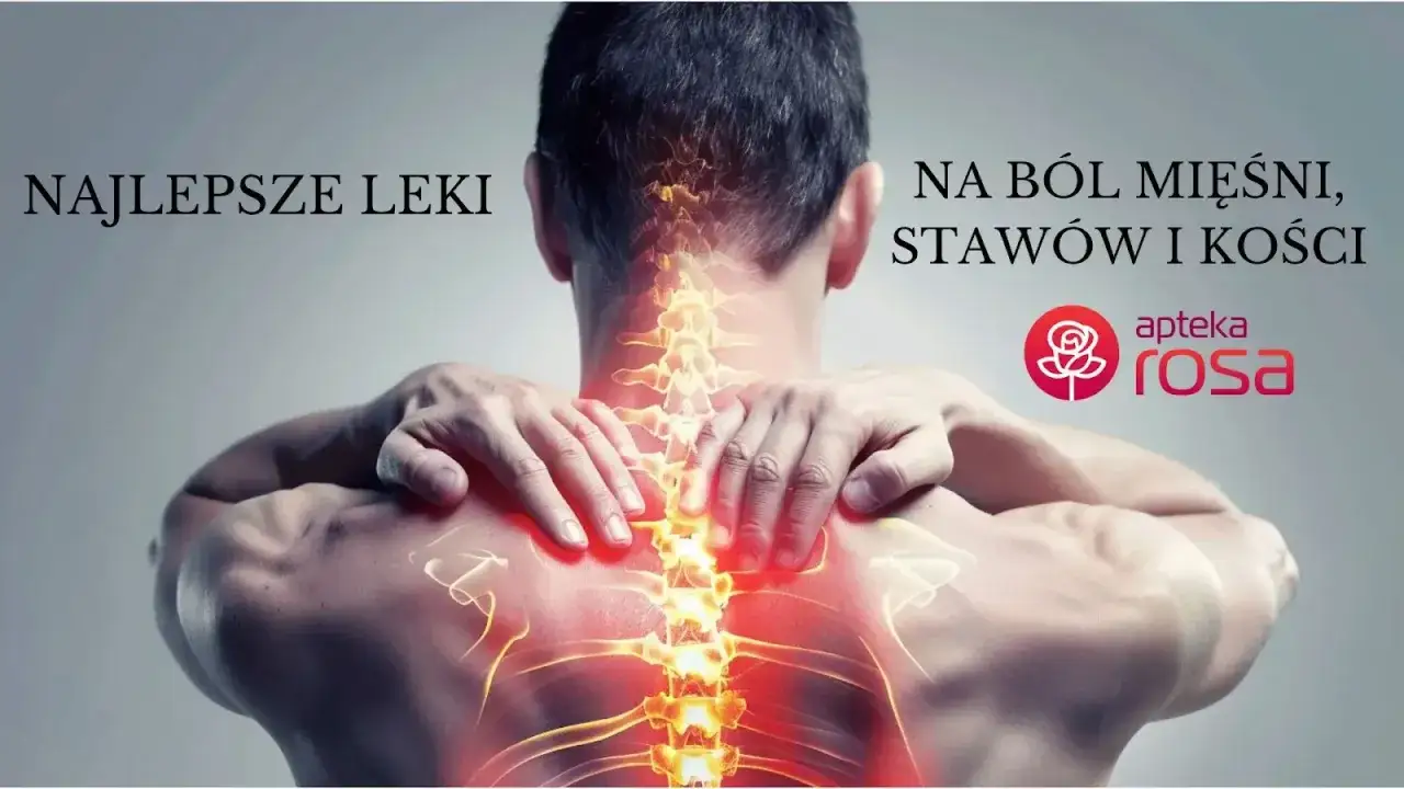 Mężczyzna odczuwa ból kręgosłupa, ramion i karku. Apteka Rosa oferuje leki na entezopatię i bóle mięśni, stawów i kości.