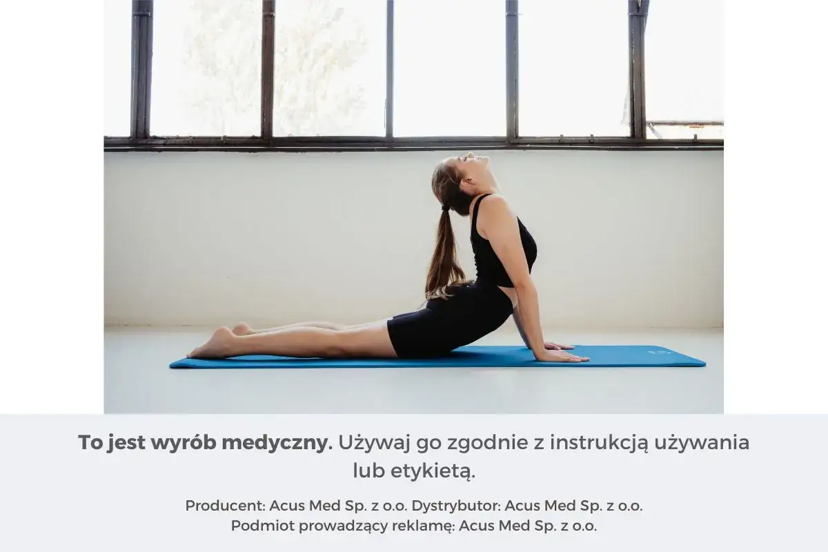 Osoba w pozycji krzesełkowej na ból pleców